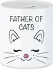Father of Cats Spardose Katzen-Papa Geschenk Produktbild-Vorschau 1
