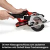 Einhell Akku-Handkreissäge TE-CS 18/165-1 Li- 18V mit Akku Produktbild-Vorschau 6