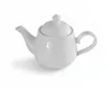 Kaffeekanne & Teekanne aus Porzellan Weiß – Eleganter Produktbild-Vorschau 1