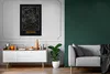 MuchoWow® Gerahmtes Poster Solingen - Gold - Stadtplan - Produktbild-Vorschau 5