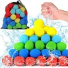 60 Wiederverwendbare Wasserbälle aus Schwamm, weiche Produktbild-Vorschau 1