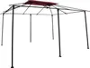 paramondo Comfort Gartenpavillon, 4 x 3 m, bordeaux + Wände Produktbild-Vorschau 5
