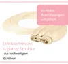 hair2heart Echthaar Tressen zum Einnähen Extensions glatt - Produktbild-Vorschau 3
