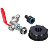 Adattatore Sillar IBC S60x6 da 1/2 pollice con rubinetto a Anteprima dell’immagine prodotto 3