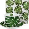 DUO FLORAL Jumbobecher 470 ml MONSTERA mit Untertasse, New Produktbild-Vorschau 1