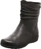 A black leather boot is shown against a white background. Anteprima dell’immagine prodotto