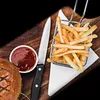 Servierkorb 8er Set 14x8cm Frittenkorb Pommes Frites Produktbild-Vorschau 3