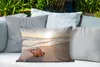 MuchoWow® Outdoor Kissen - Muschel - Strand - Himmel - Produktbild-Vorschau 4