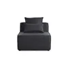 HOME DELUXE - Mittelsofa VERONA - Anthrazit, ca. 87 x 70 x Produktbild-Vorschau 2