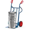Fetra Stahlrohrkarre 300 x 480 mm 350 kg Vollgummibereifung Produktbild-Vorschau 2