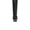 A close-up of the bottom of three black hairpin legs with an adjustable foot. Podgląd zdjęcia produktu