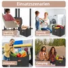 UISEBRT Set de 2 sacs en feutre pliables pour bois de Voir les images du produit 8