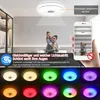 ACXIN 48W LED Deckenlampe Dimmbar, RGB Deckenleuchte mit Produktbild-Vorschau 4