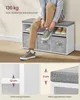 VASAGLE Schuhbank, Sitzbank, Schuh-Organizer mit 6 Fächern Produktbild-Vorschau 4