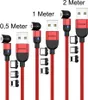 Magnet Ladekabel 3er Set (0,5 Meter+1 Meter+2 Meter) Produktbild-Vorschau 1