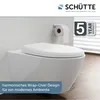 Termoplastické WC sedátko SCHÜTTE BÍLÉ, PREMIUM, s Náhled obrázku produktu 8
