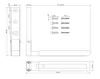 Klappbare Wandhalterung 2 Stk. verstellbar 31–45 cm Schwarz Produktbild-Vorschau 2