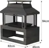 Celokovové ohniště FPT02, 94 x 82 x 45 cm, s ochranou proti Náhled obrázku produktu 4