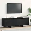 TV-Schränk Schwarz Eichen-Optik 120 x 30 x 40,5 cm Produktbild-Vorschau 3