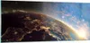 Bilder auf glas - Kosmos Erde - 100x40cm - Glasbilder - Produktbild-Vorschau 1
