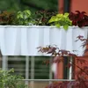 Crown Trog Blumentopf weiß für Geländer keine Klammern Produktbild-Vorschau 8