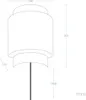 Wandleuchte aus Rattan Kirito Natürlich Produktbild-Vorschau 4