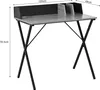 Carl Bureau 120x48x78,5cm -Reproduction chêne/gris foncé Voir les images du produit 7