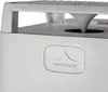 A close-up view of a speaker's "PowerPort" feature. Produktbild-Vorschau