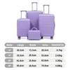 Ensemble de valises rigides ABS, composé de 4 pièces, idéal Voir les images du produit 3