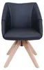 Set van 2 eetkamerstoelen, model HWC-Q52, keukenstoel, Productafbeelding-voorbeeld 5
