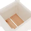 vidaXL Pflanzkübel Weiß 31x31x31 cm Massivholz Kiefer Produktbild-Vorschau 6