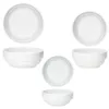 3tlg Set Tommy Schale weiß 190ml 360ml 670ml Porzellan Produktbild-Vorschau 4