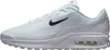 A side view of a white Nike Air Max sneaker with a black Nike swoosh logo. Produktbild-Vorschau