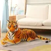 Plüschtiger, weich, bequem, Stofftier, gelb, großer Tiger, Produktbild-Vorschau 3