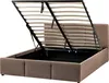 BELIANI Bett mit Bettkasten Taupe Bouclé Gepolstert 140 x Produktbild-Vorschau 4