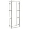 Stojan na palivové dřevo 50x28x132 cm nerezová ocel Náhled obrázku produktu 1