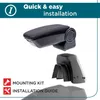 Armlehne Opel Zafira B 2005-2007 (ARM3, Textil) Produktbild-Vorschau 10