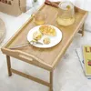 Ruhhy 25052 Skládací bambusový podnos do postele Náhled obrázku produktu 5