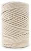KOKONKI Premium Baumwollkordel 3 mm, 100 m, Warmbeige 301 – Produktbild-Vorschau 3