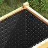 vidaXL Arkusze drenażowe z wgłębieniami, czarne, 0,5 x 10 Podgląd zdjęcia produktu 2