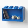 LEGO Bausteinregal BRICK SHELF 8 Breite: 318 mm blau Produktbild-Vorschau 6