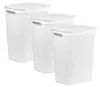 Rotho 3er-Set Wäschesammler 50 L Brisen - Wäschekorb 43,1 x Produktbild-Vorschau 1