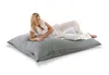 Smoothy Classic Baumwolle Sitzsack XXL Stein-Grau 180x140 Produktbild-Vorschau 1