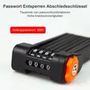 Fahrradschloss Faltschloss mit Halterung, 4 stelliges Produktbild-Vorschau 2