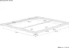 Niederflurbett Bodenbett niedriges Doppelbett 180x200 Buche Produktbild-Vorschau 7