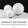 LUMILED Milchig Kugelleuchte 30cm Außen Außenkugelleuchte Produktbild-Vorschau 8