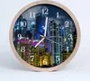 Holzuhr 20fi cm wanduhr - Stadt Produktbild-Vorschau 1