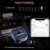 Auto Bluetooth FM Transmitter, Blaue Umgebende Leuchte Produktbild-Vorschau 7
