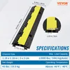 VEVOR 3x 2-Kanal Kabelbrücke 98x24x4,5cm Überfahrschutz Produktbild-Vorschau 7