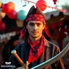 Bandana Halstuch rot – Kopftuch Schal Stirnband – Gangster Produktbild-Vorschau 5